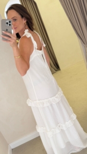 VESTIDO ARIELLE LONGO DETALHE ALÇA - Imagem 2