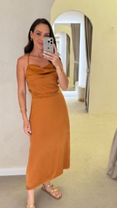 VESTIDO CELAYA CETIM