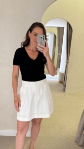 SAIA CURTA  COM PREGAS SIMPLES