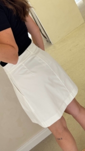 SAIA CURTA  COM PREGAS SIMPLES - Imagem 3