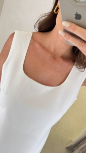 VESTIDO CURTO COM LAÇO COSTAS - Imagem 4