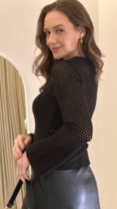 BLUSA TRT MODAL RENDADA M.FLARE - Imagem 3