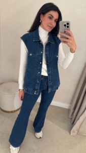 COLETE ALONGADO FEMININO